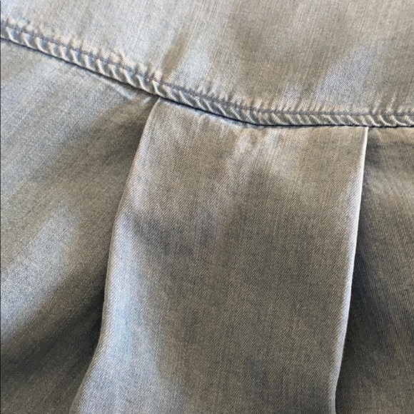 Zara Jean Oversized Shirt ButtonDown Patch Pocket - Picture 6 of 8